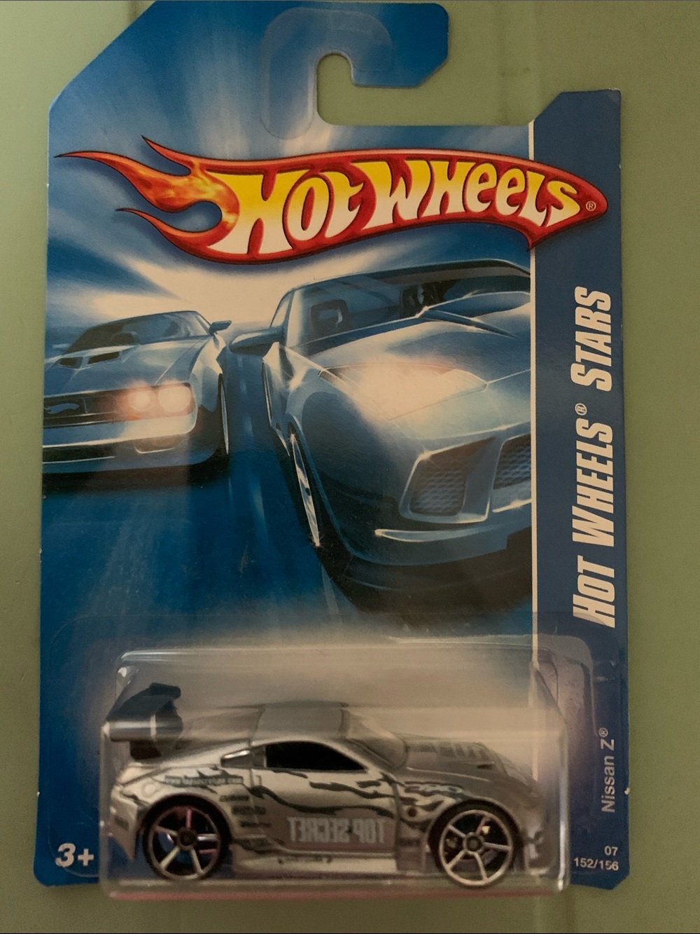 Hot Wheels Silver Nissan Z Die-Cast Toy Car - Kids Vehicles